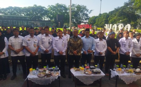 Walikota Bandung Hadiri Aksi Sosial Gerakan Nasional Pemasyarakatan Klien Balai Pemasyarakatan Peduli 2025