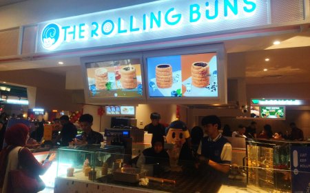 The Rolling Buns Resmi dibuka di Bandung! Hadirkan Cita Rasa Khas Hungaria di 23 Paskal Mall