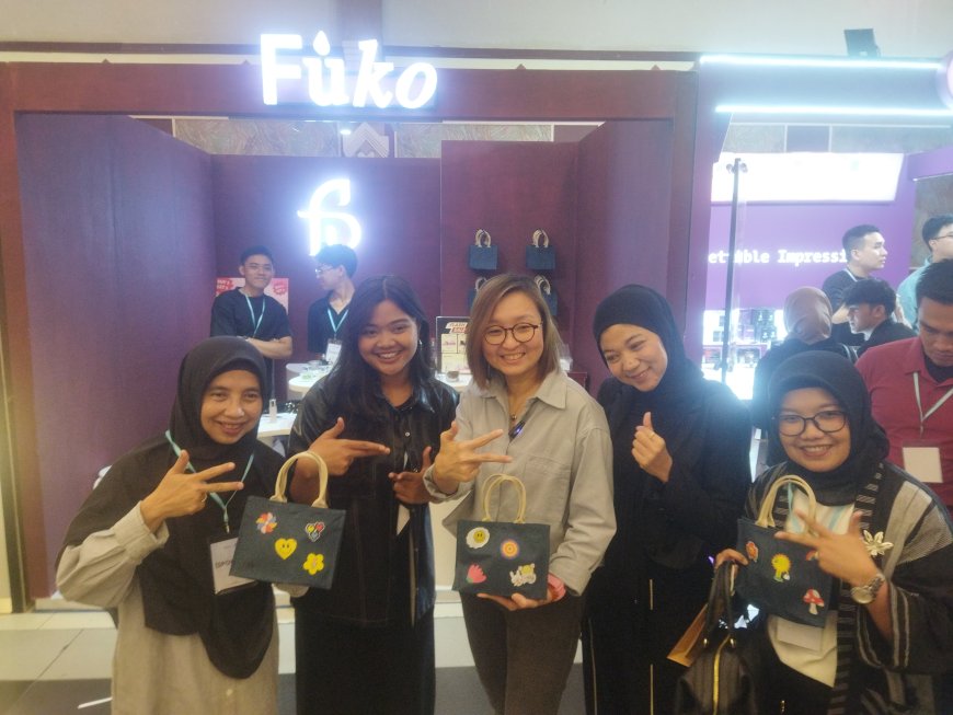 Wamen Ekraf RI Kunjungi Tenant FUKO, Milik Siswa SMA Kelas 10