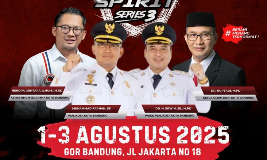 Ganda Fighting Spirit Series 3 Siap Digelar di Bandung, Buka Pendaftaran untuk 200 Fighter