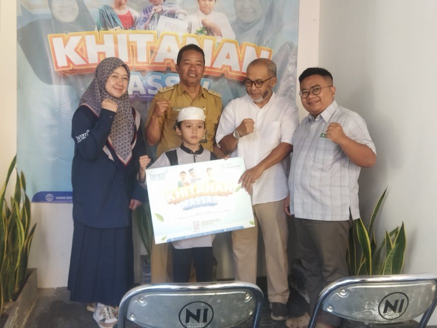 Baitulmaal Muamalat Gelar Khitanan Massal Gratis untuk 30 Anak di Antapani Kidul Bandung