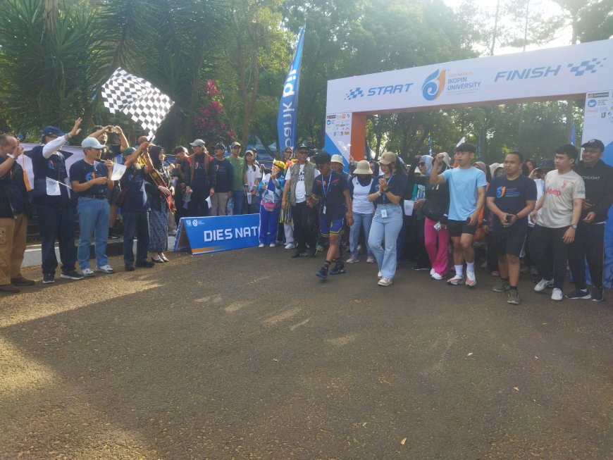 GERAK JALAN SEHAT MERIAHKAN DIES NATALIS KE-61 IKOPIN UNIVERSITY DAN PERINGATAN HARI KOPERASI