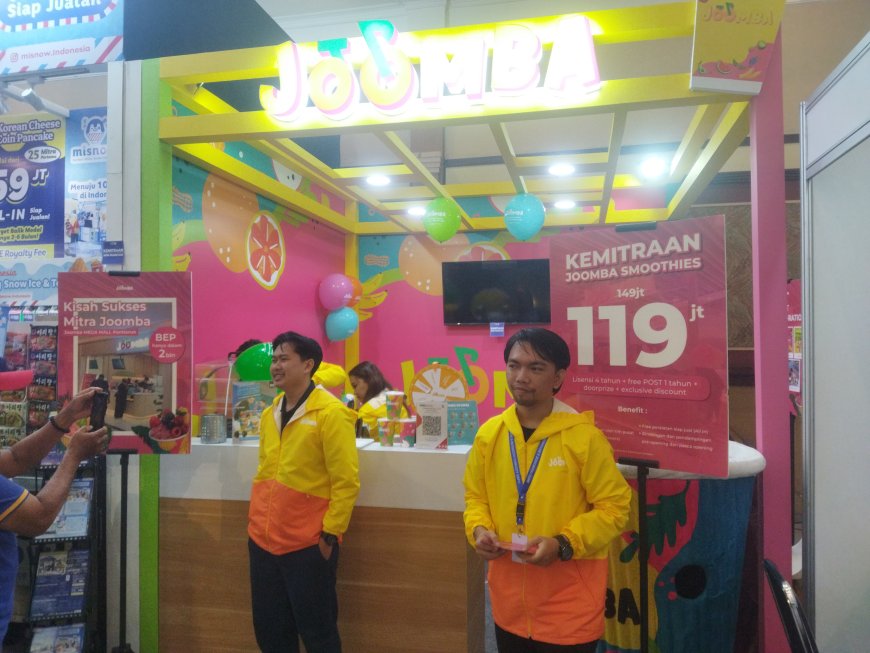 Joomba Smoothies Hadir di IFBC Expo 2025 Bandung: Tawarkan Peluang Bisnis Minuman Sehat yang Potensial