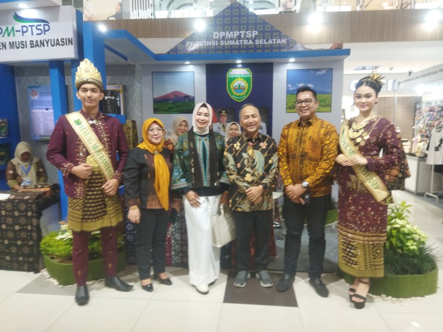 Dinas PMPTSP Prov. Sumsel Ikut Pameran di 13th Indonesia Tourism & Trade Investment Expo 2025 Bandung