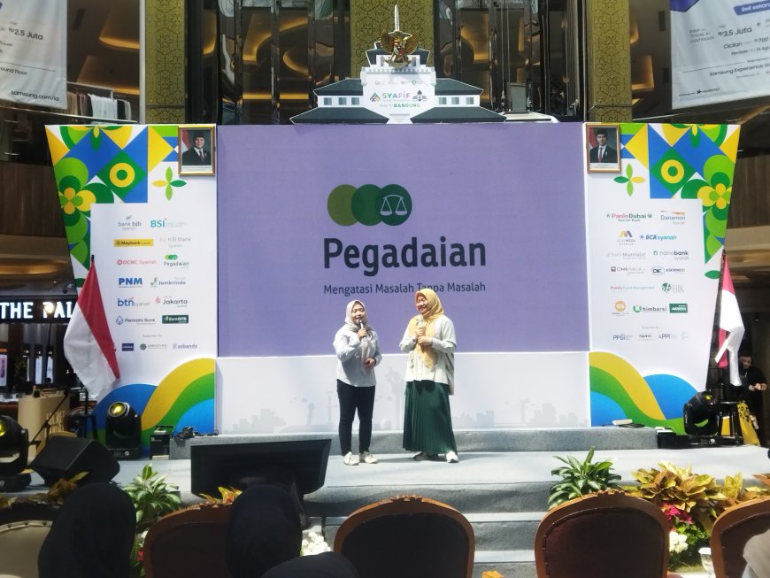 Pegadaian Syariah Meriahkan Syariah Financial Fair 2025 di Bandung, Ajak Pengunjung Jadi Agen dan Raih Hadiah Menarik