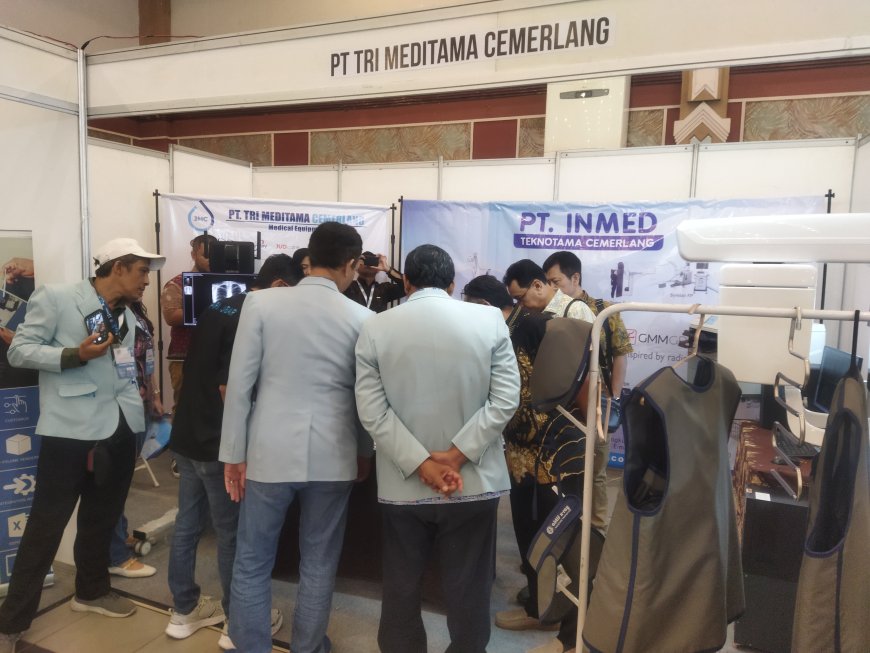 Booth PT. Inmed Teknotama Cemerlang Jadi Pusat Perhatian di Radex 2025