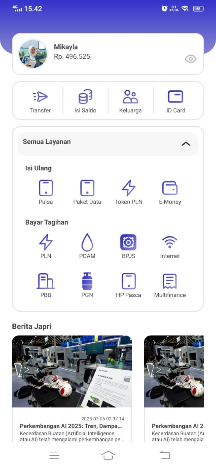 Japripay Umumkan Aplikasi Terbaru: Tampilan Makin Elegan, Fitur Makin Lengkap, dan QRIS Otomatis