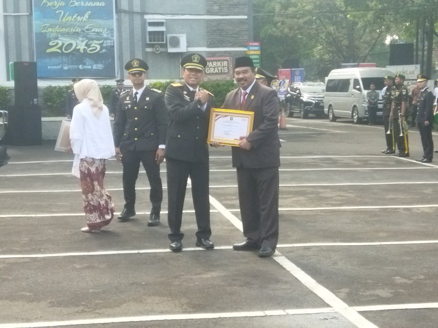 DPRD Majalengka Raih Penghargaan dari Kemenkum Jabar pada Hari Pengayoman ke-80