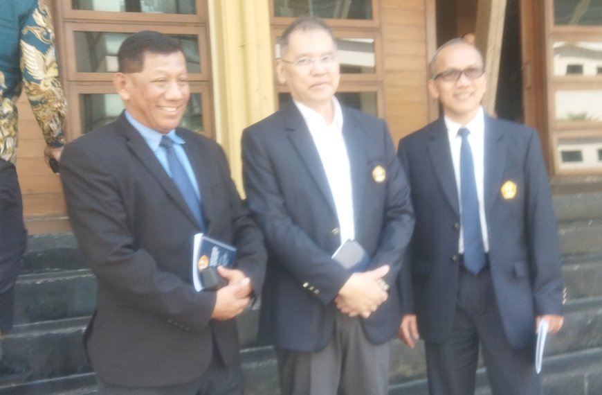 H. Kuswara S. Taryono, SH. MH. Hadiri Studium Generale Fakultas Hukum Unpad Bersama Menko Kumham Imipas RI Prof. Yusril Ihza Mahendra