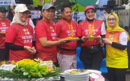 H. Joko Suranto Hadiri Notarius Run 2025 di UNPAD Bandung