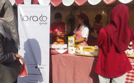 Torado Group Meriahkan Notarius Run 5K 2025 dengan Booth Kuliner