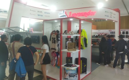 Laysander Technology Meriahkan IAPE 2025 dengan Solusi Digital Printing Terbaru