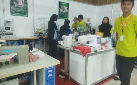 DARIUS MACHINERY Ramaikan IAPE 2025 dengan Solusi Mesin Jahit Industri