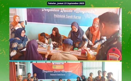 Civitas Akademika Program Studi D-IV Teknologi Laboratorium Medis Politeknik Sandi Karsa Makassar melaksanakan kegiatan Pengabdian kepada Masyarakat