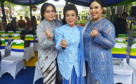 Mamih Yeane, Duta Kampung Toleransi, Hadiri Upacara Hari Jadi Kota Bandung ke-215