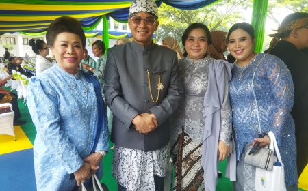 Pengusaha Muda Jesslyn Wijaya Hadiri Upacara HJKB ke-215 di Balai Kota Bandung