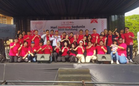 PERKI Bandung Raya Gelar Acara “DON’T MISS A BEAT” dalam Rangka Hari Jantung Sedunia 2025