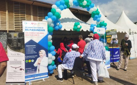 RS Pasundan Dukung Hari Jantung Sedunia 2025 dengan Booth Kesehatan Gratis di Acara “DON’T MISS A BEAT”