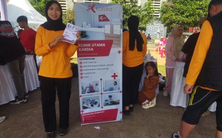 Klinik Utama KARDIA Ramaikan Hari Jantung Sedunia 2025, Jadi Sponsor & Buka Booth di Acara "DON’T MISS A BEAT"