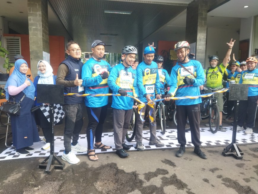 IKAL Polman Bandung Gelar Fun Bike IKAL Gowes To The World, Meriahkan Kebersamaan Alumni