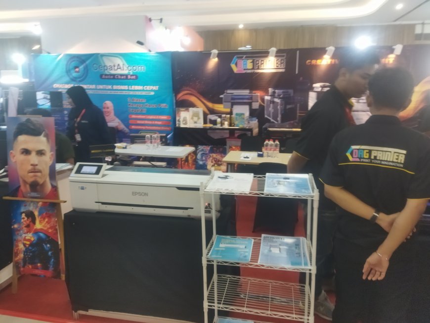 DAG PRINTER Tampilkan Inovasi di IAPE 2025 Bandung, Dorong Pertumbuhan Industri Apparel