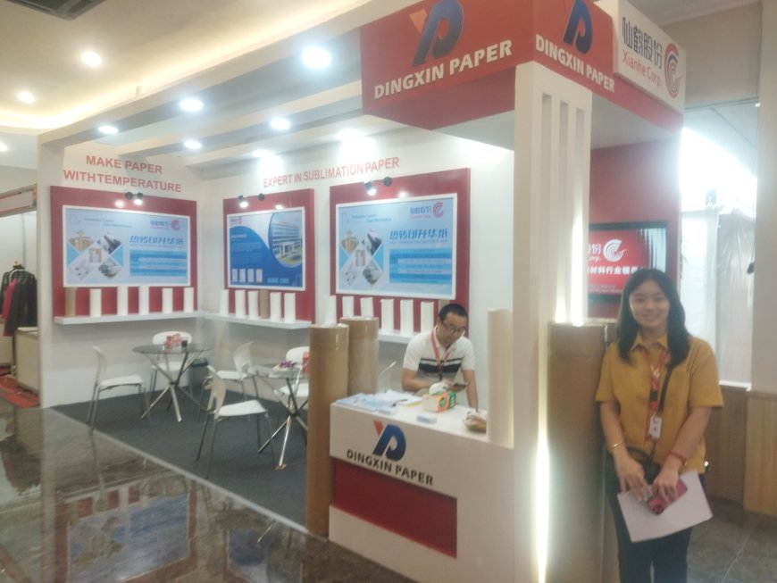 DINGXIN PAPER Ramaikan IAPE 2025, Tawarkan Solusi Kertas Transfer Berkualitas