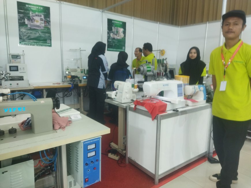 DARIUS MACHINERY Ramaikan IAPE 2025 dengan Solusi Mesin Jahit Industri