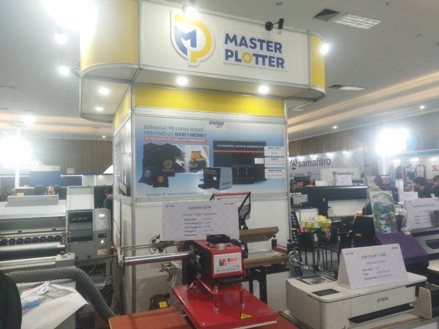 MASTER PLOTTER Tampilkan Teknologi Plotter Terbaru di IAPE 2025 Bandung