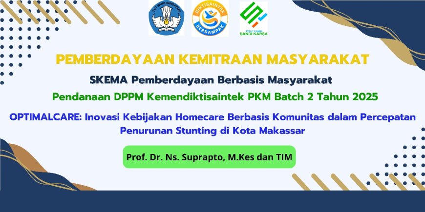 OPTIMALCARE: Inovasi Kebijakan Homecare Berbasis Komunitas dalam Percepatan Penurunan Stunting