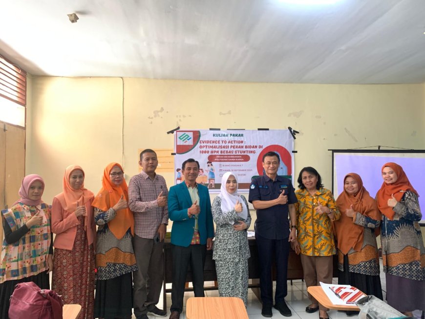 Kuliah Pakar: Evidence to Action - Optimalisasi Peran Bidan dalam 1000 HPK Bebas Stunting