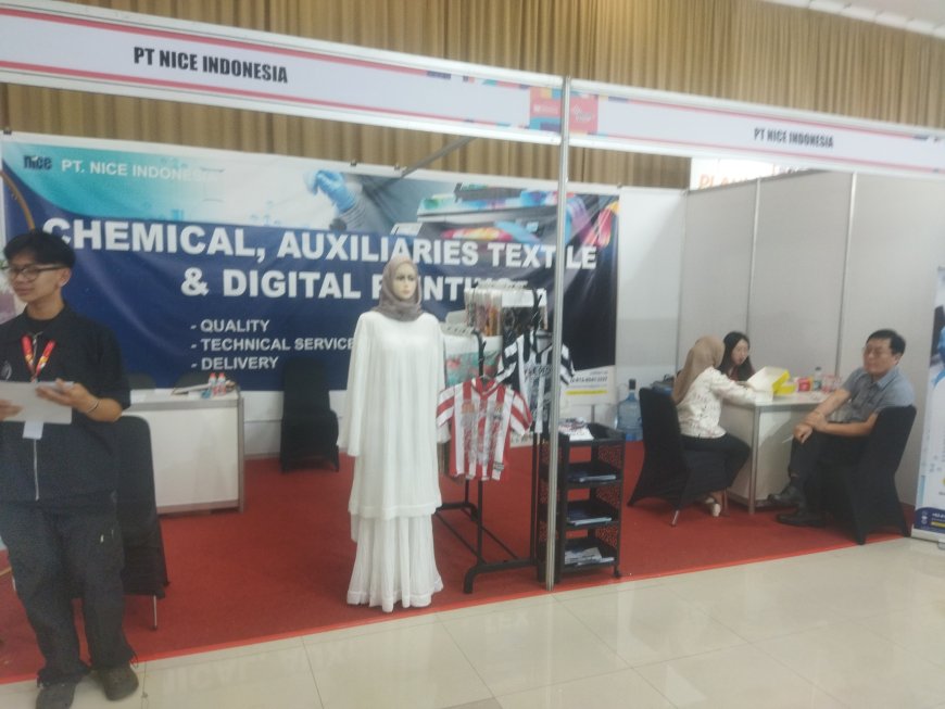 NICE Indonesia Tampilkan Teknologi Fabric Digital Printing & Laser Cutting di IAPE 2025