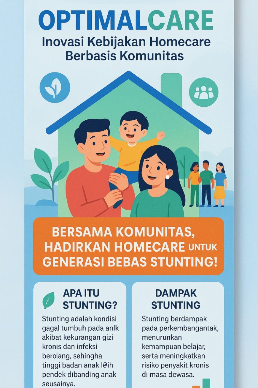 OPTIMALCARE: Inovasi Kebijakan Homecare Berbasis Komunitas dalam Percepatan Penurunan Stunting, kelompok Skema Pemberdayaan  Berbasis Masyarakat DPPM Kemdiktisaintek Tahun 2025