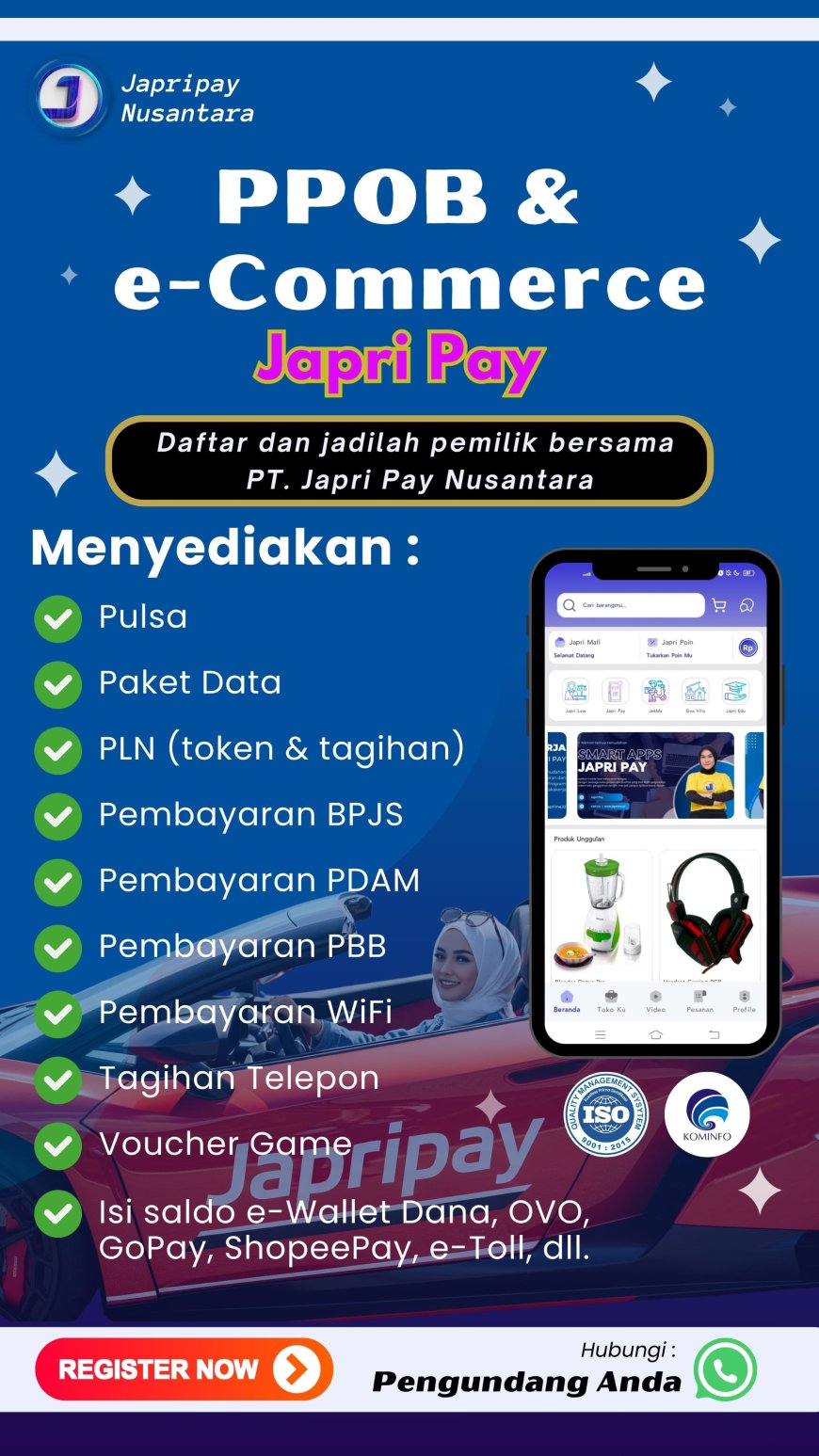Tips & Trik Beli Paket Data Agar Dapat Reward Saham JapriPay Empuk bin Gurih