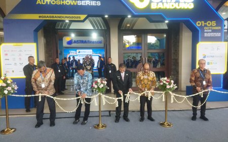 GIIAS Bandung 2025 Resmi Dibuka, Hadirkan 18 Merek Kendaraan Termasuk Lima Pendatang Baru
