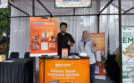 Booth Mirae Asset Sekuritas Jadi Pusat Perhatian di FIN EXPO OJK 2025 Bandung