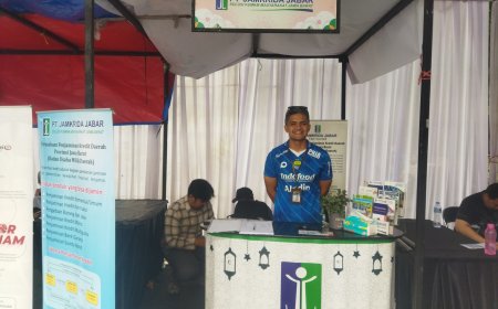 Stand PT. Jamkrida Jabar Menjadi Pusat Perhatian di FIN EXPO OJK 2025 Bandung