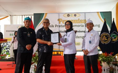 Wali Kota Bandung Resmikan Poliklinik Pratama dan Saksikan Penandatanganan 21 Kerjasama Strategis di Lapas Perempuan Kelas IIA Bandung