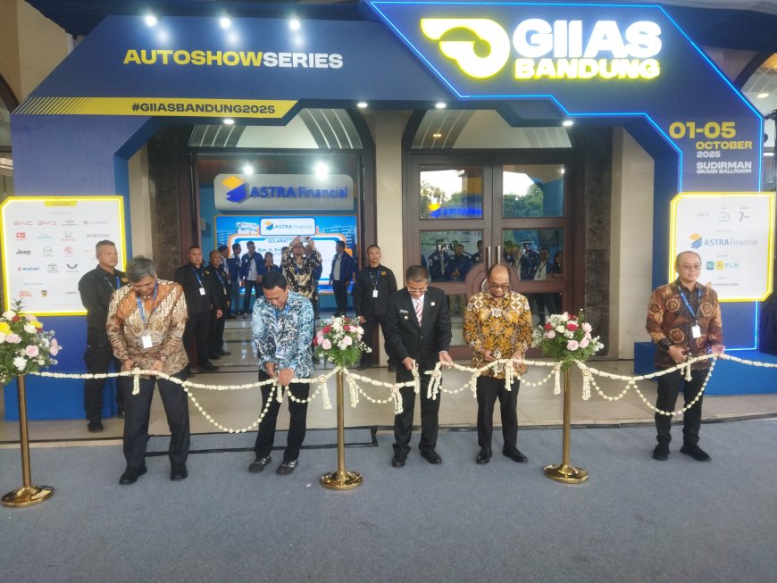 GIIAS Bandung 2025 Resmi Dibuka, Hadirkan 18 Merek Kendaraan Termasuk Lima Pendatang Baru