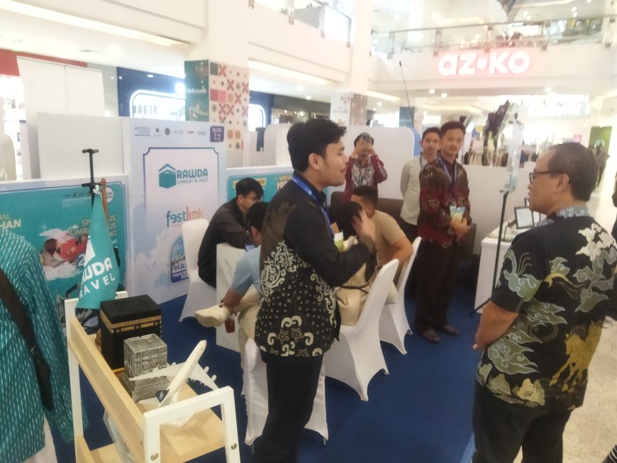 RAWDA Travel Umroh Ramaikan IHTF 2025, Jadi Sorotan Pengunjung dan Pejabat Pariwisata