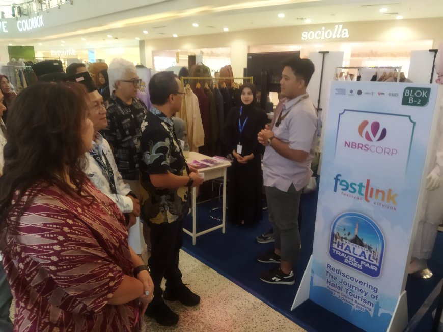 NBRS Corp Hadir di IHTF 2025: Tampilkan Busana Muslim Modis dan Inspiratif, Stand Ramai Dikunjungi Pengunjung