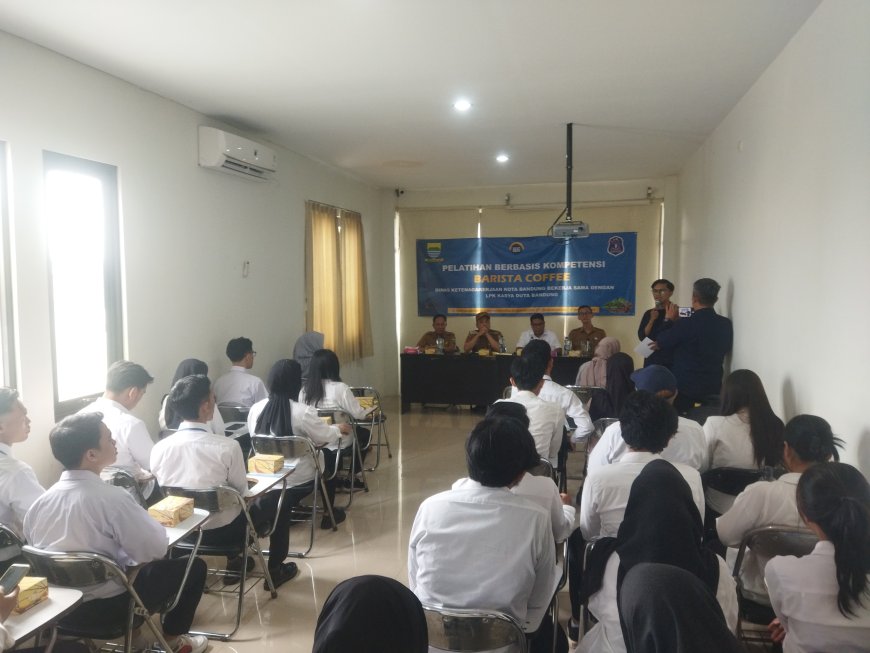 Pelatihan Barista Coffee Karya Duta Resmi Ditutup, 60 Peserta Dinyatakan Kompeten Siap Masuk Dunia Kerja