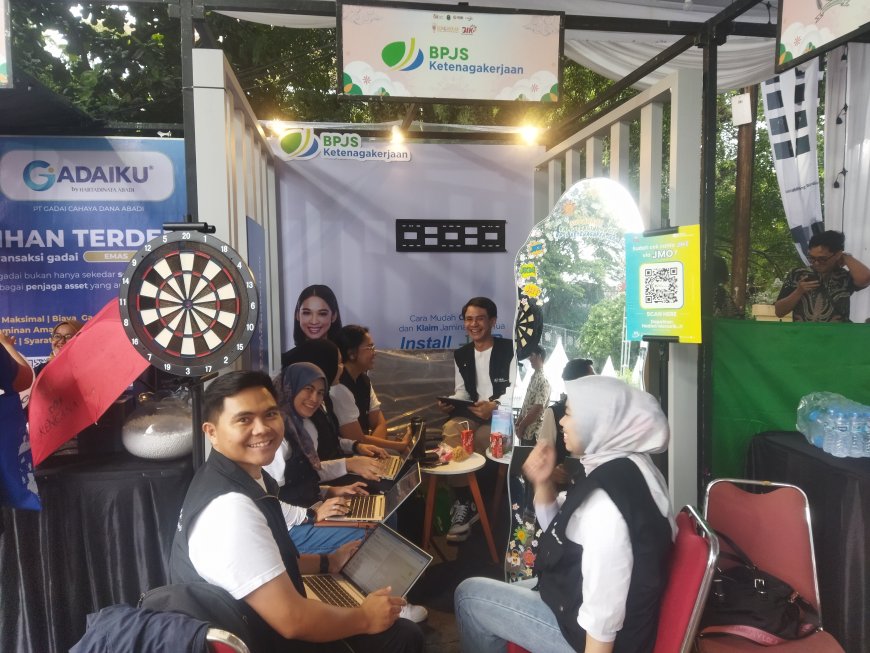 BPJS Ketenagakerjaan Ramaikan FIN EXPO OJK 2025 di Bandung, Dorong Literasi dan Kepesertaan Pekerja