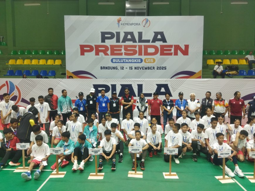 Kejuaraan Bulutangkis U-15 Piala Presiden 2025 Resmi Digelar: IGORNAS dan Kemenpora Siapkan Bibit Emas Menuju Indonesia 2045