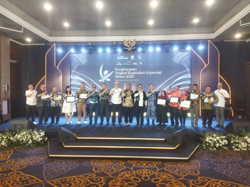BPJS Ketenagakerjaan Dukung Penghargaan Kesehatan Koperasi Kota Bandung 2025: 113 Koperasi Raih Predikat Sehat