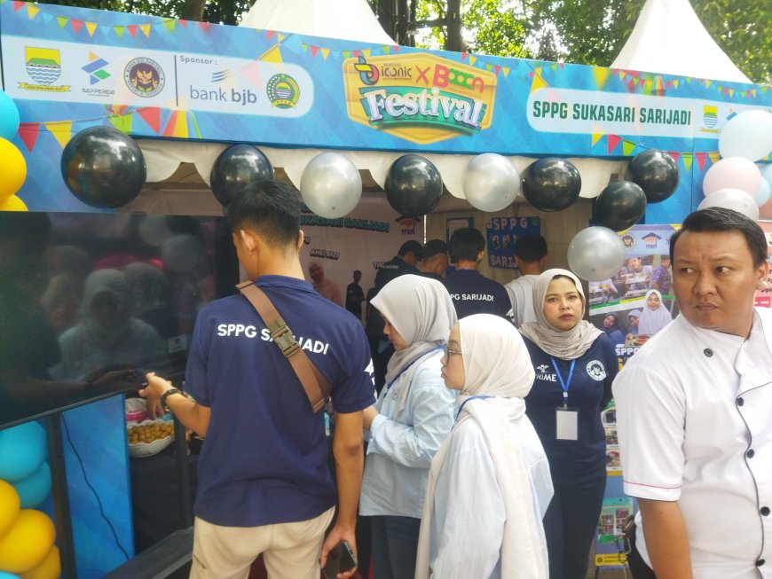 SPPG Sukasari–Sarijadi Raih Juara II SPPG Penyedia Makanan Bergizi Terbaik pada Bandung Iconic 2025