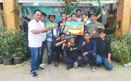 Dinas Pertanian Kabupaten Bandung Sabet Juara 2 Stand Terbaik di Festival Hortikultura 2025