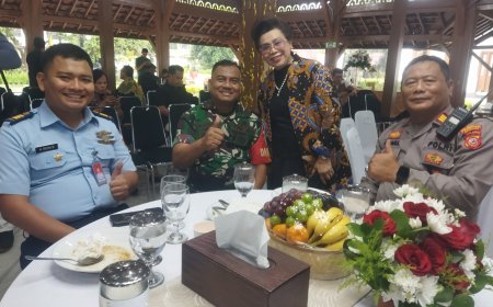 Hadiri Silaturahmi Tokoh Agama, Duta Kampung Toleransi Mamih Yeane Sampaikan Pesan Damai & Selamat Natal 2025