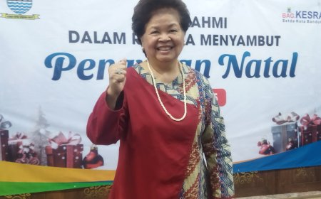 Dihadiri Walikota Bandung, Ketua Great Bandung Dr. Kikit Wirianti Sugata Serukan Toleransi & Damai Natal 2025