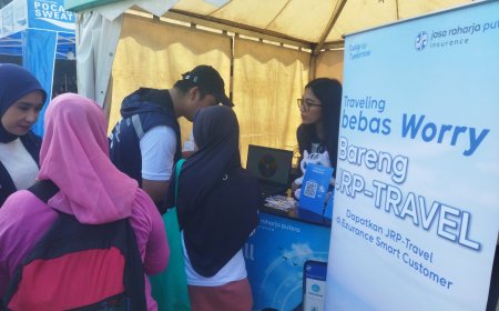 PT Asuransi Jasaraharja Putera Ramaikan BAUR Run 2025, Booth Edukasi Asuransi Dipadati Peserta