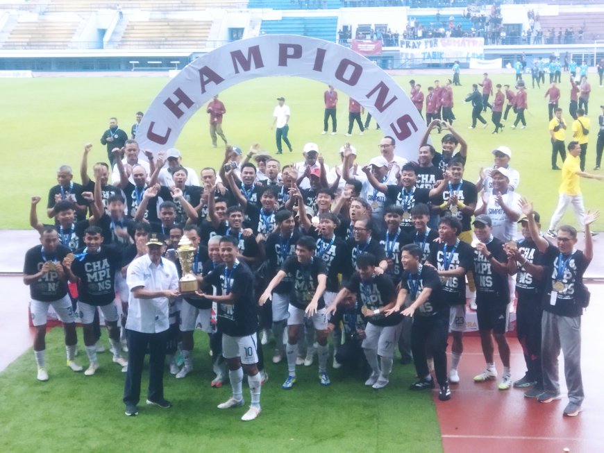 Persikotas Tasikmalaya Raih Gelar Juara Liga 4 Seri 1 Piala Gubernur Jawa Barat 2025 Setelah Tumbangkan Persika 1951